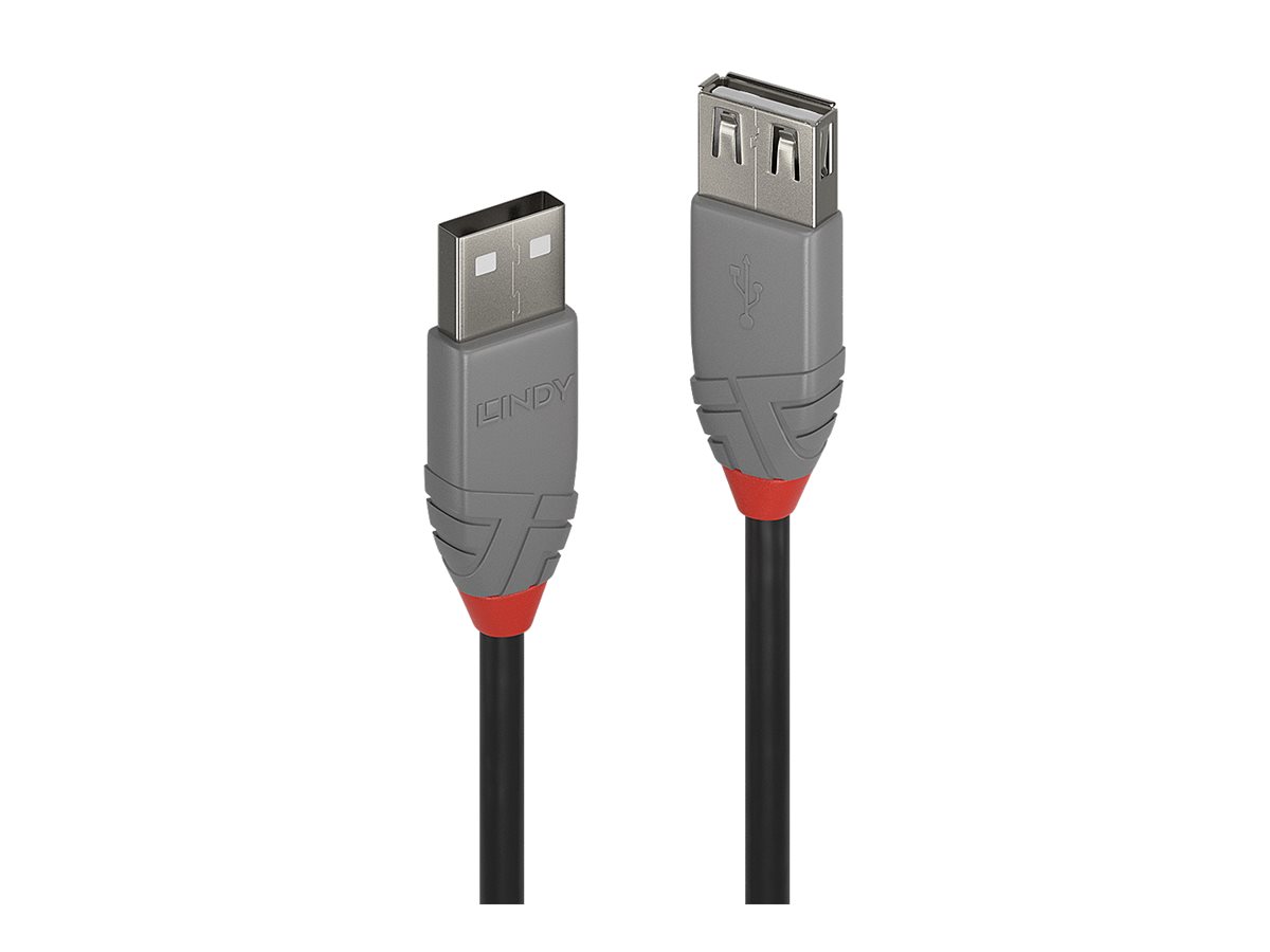 LINDY 5m USB 2.0 Typ A Verl. Anthra Line