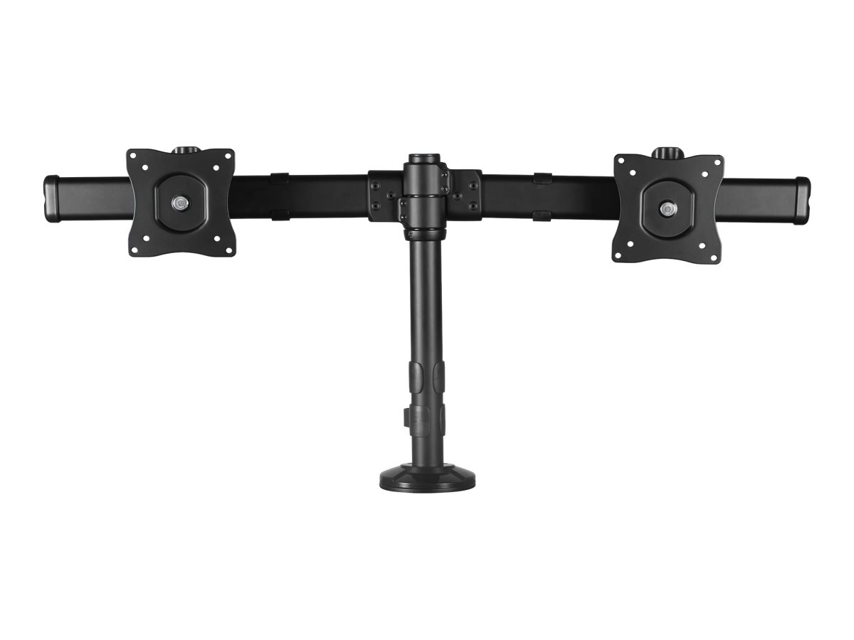 STARTECH.COM Deskmount Dual-Monitor Arm - For up to 27inch Monitors - Low-Profile Design - Desk-Clamp or Grommet-Hole Monitor Mount