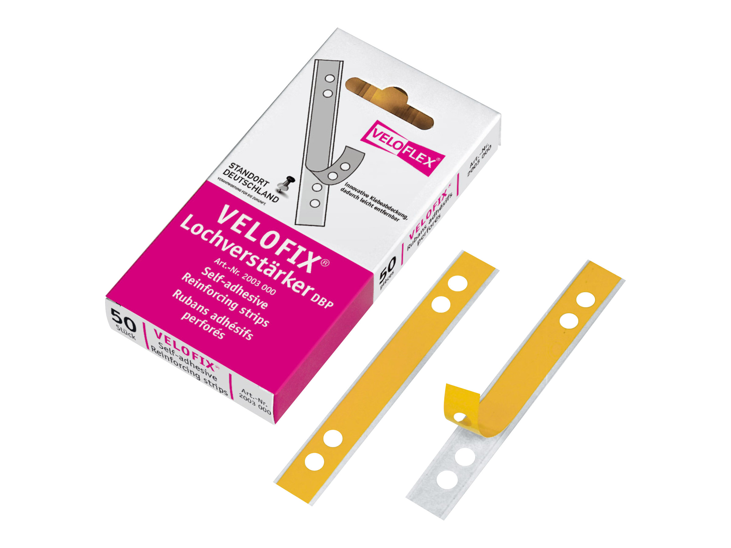 50 VELOFLEX Lochverstaerker VELOFIX® glasklar 50 VELOFLEX Lochverstaerker VELOFIX® glasklar