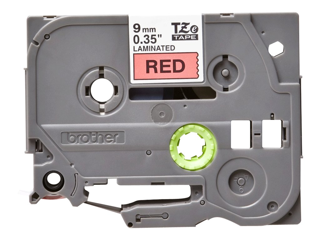 TZE421 BROTHER PTOUCH 9mm ROT-SCHWARZ
