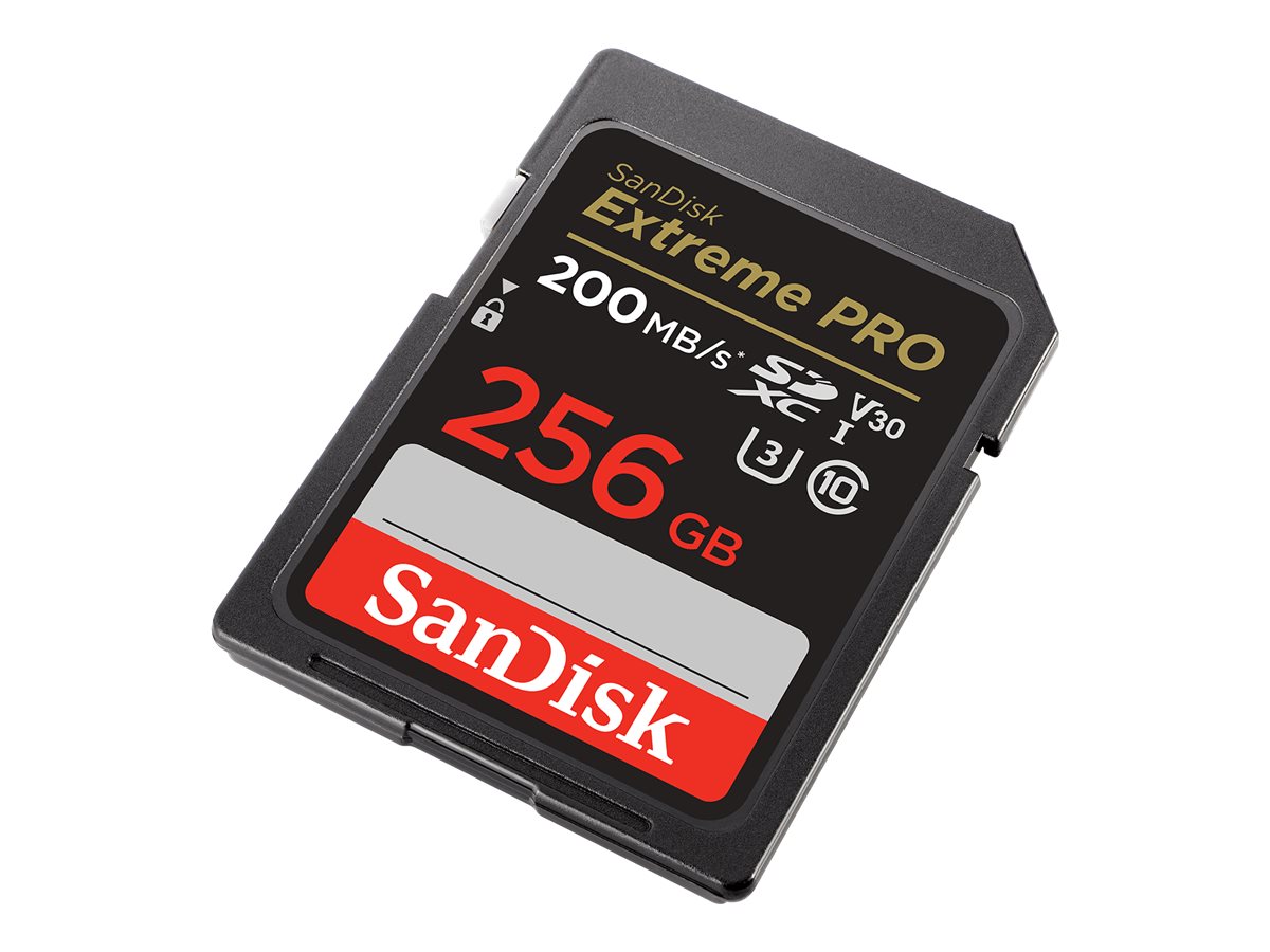 SanDisk Speicherkarte SDXCCard Extreme PRO, 256 GB, 1 St