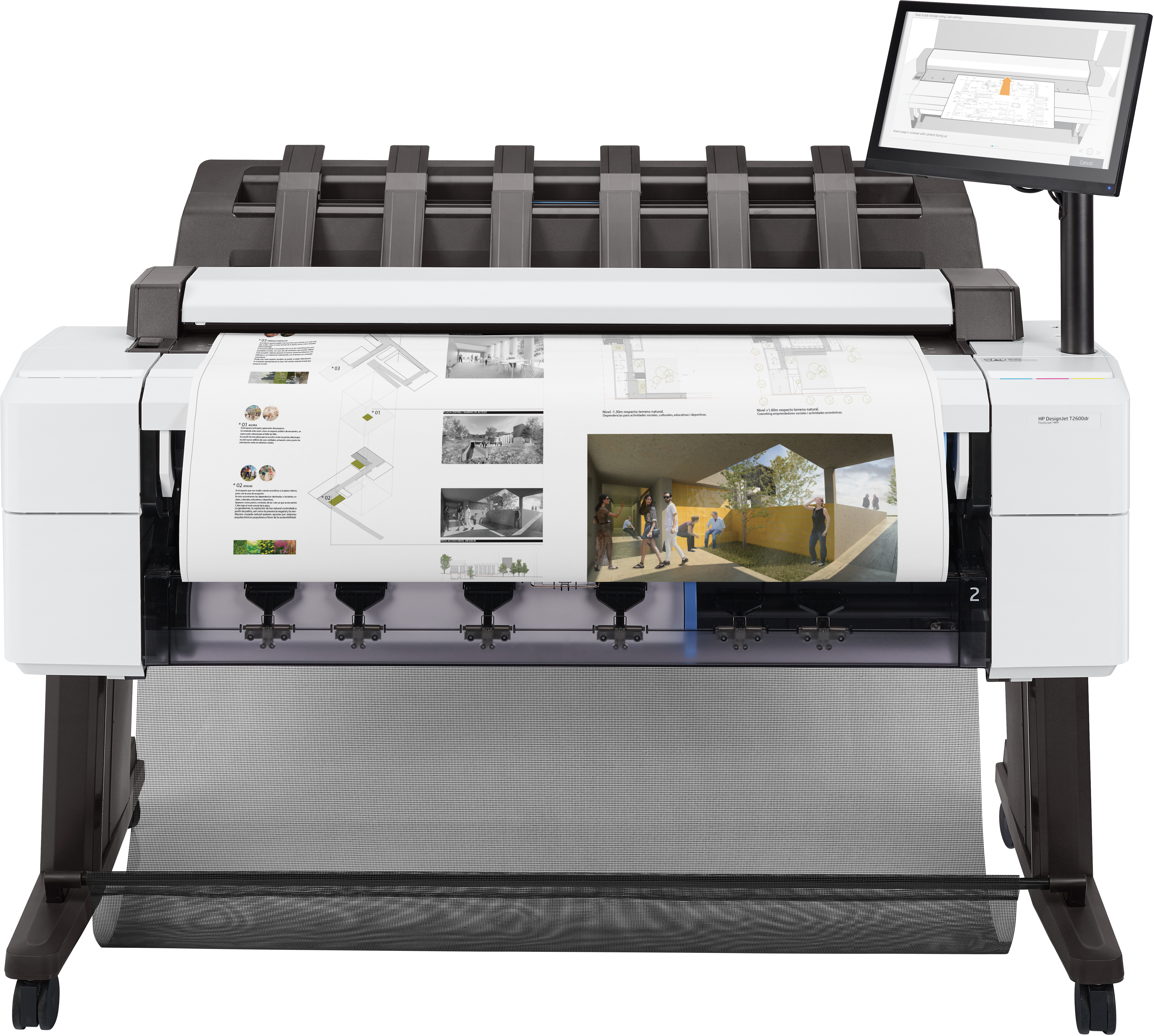 HP DesignJet T2600dr PostScript 914 mm