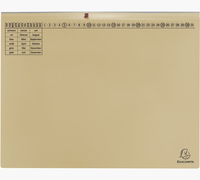 25 Exacompta Hängehefter Exaflex Karton chamois 2 x kaufmännische Heftung 25 Exacompta Hängehefter Exaflex Karton chamois 2 x kaufmännische Heftung