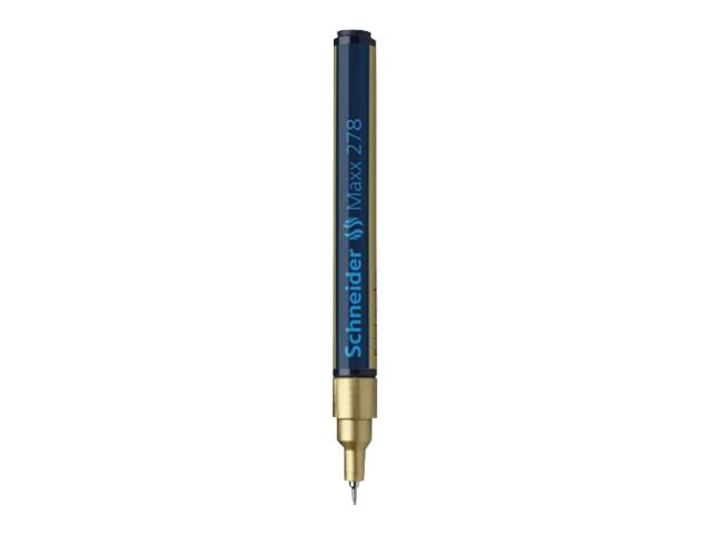 Schneider Maxx 278 Lackmarker gold 0,8 mm, 1 St