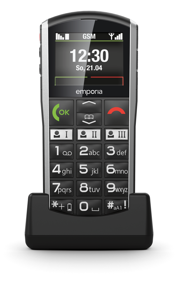 Emporia emporiaSIMPLICITY V27, 2G, V3, Grosstastenhandy, black