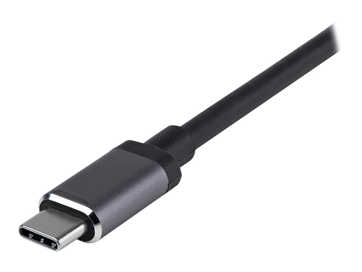 STARTECH.COM USB-C Multiport Adapter USB-C to HDMI or mDP 4K 60Hz 100W PD Pass-Through 4x 10Gbit/s USB - 30cm cable