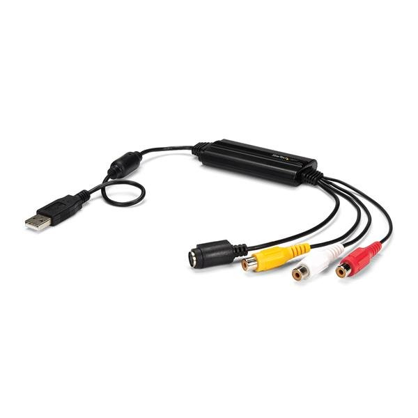 STARTECHCOM USB Video Capture Adapter S Video Composite to USB 20 Video Capture Cable with TWAIN Support Analog to Digital C