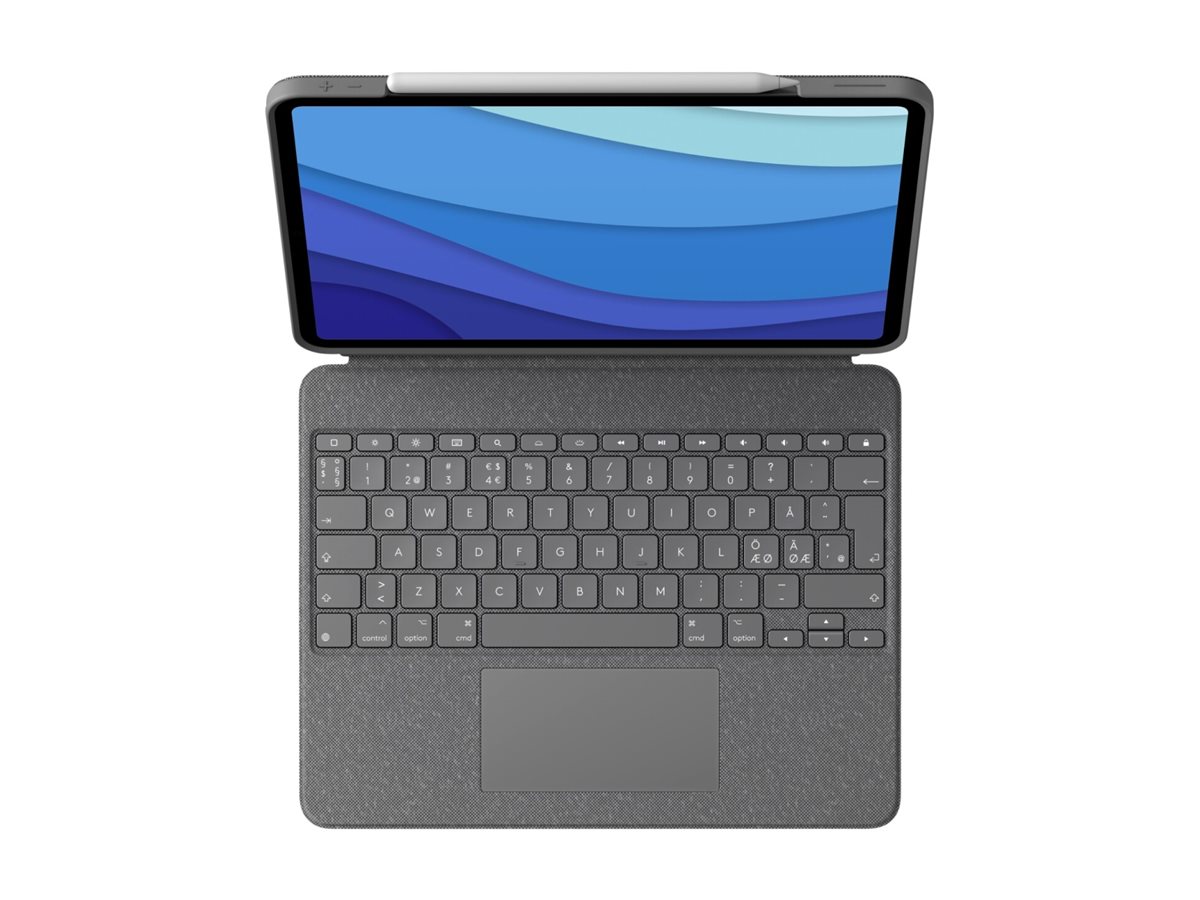 Logitech Combo Touch Tastatur mit Trackpad für iPad Air 11‑Inch Nordisch