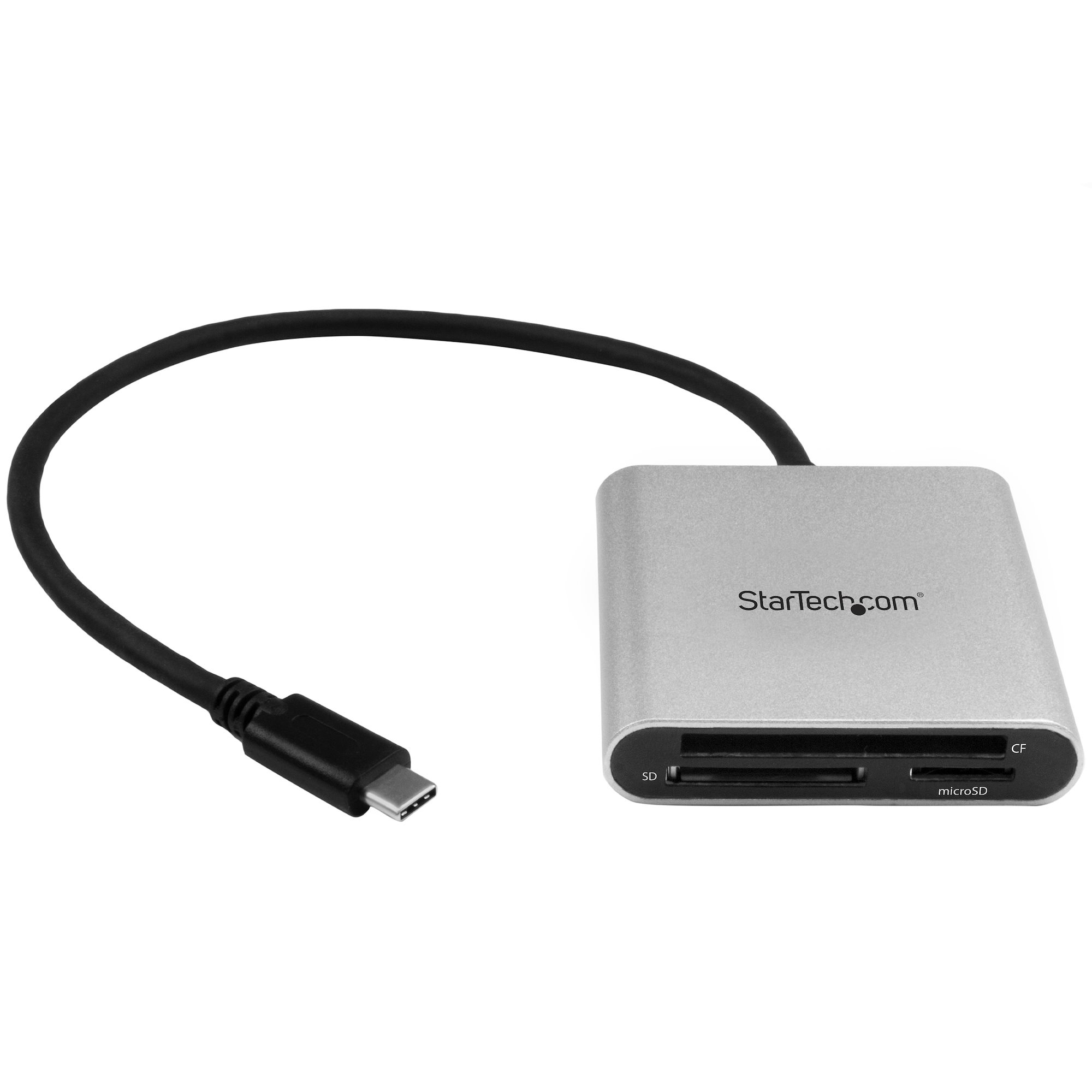 STARTECHCOM USB 30 Flash Memory MultiCard Reader Writer with USBC SD microSD CompactFlash