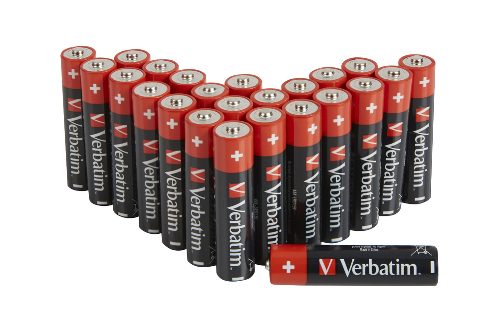 49504 VERBATIM Batterien 24er Pack
