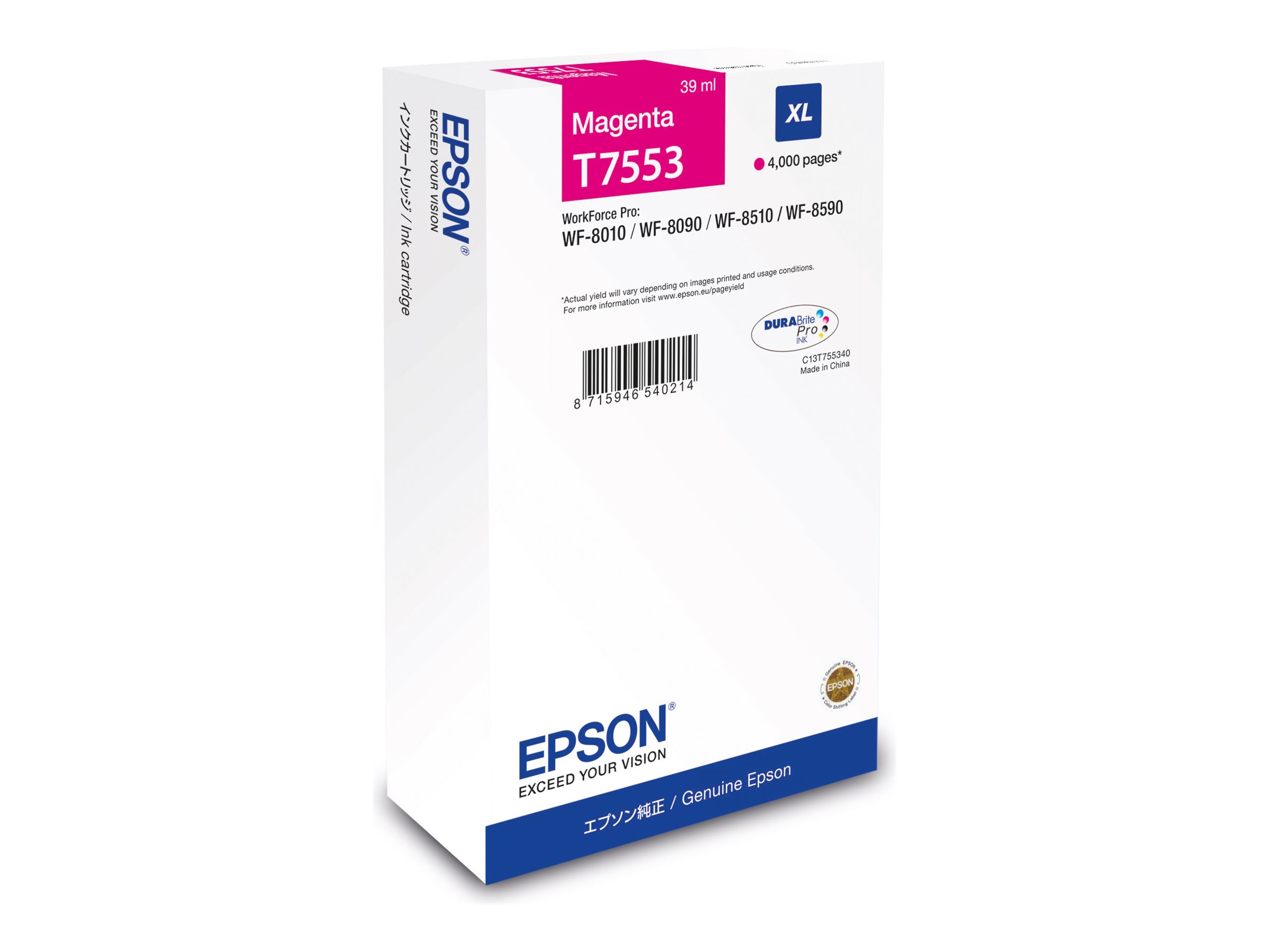EPSON T7553XL  magenta Druckerpatrone