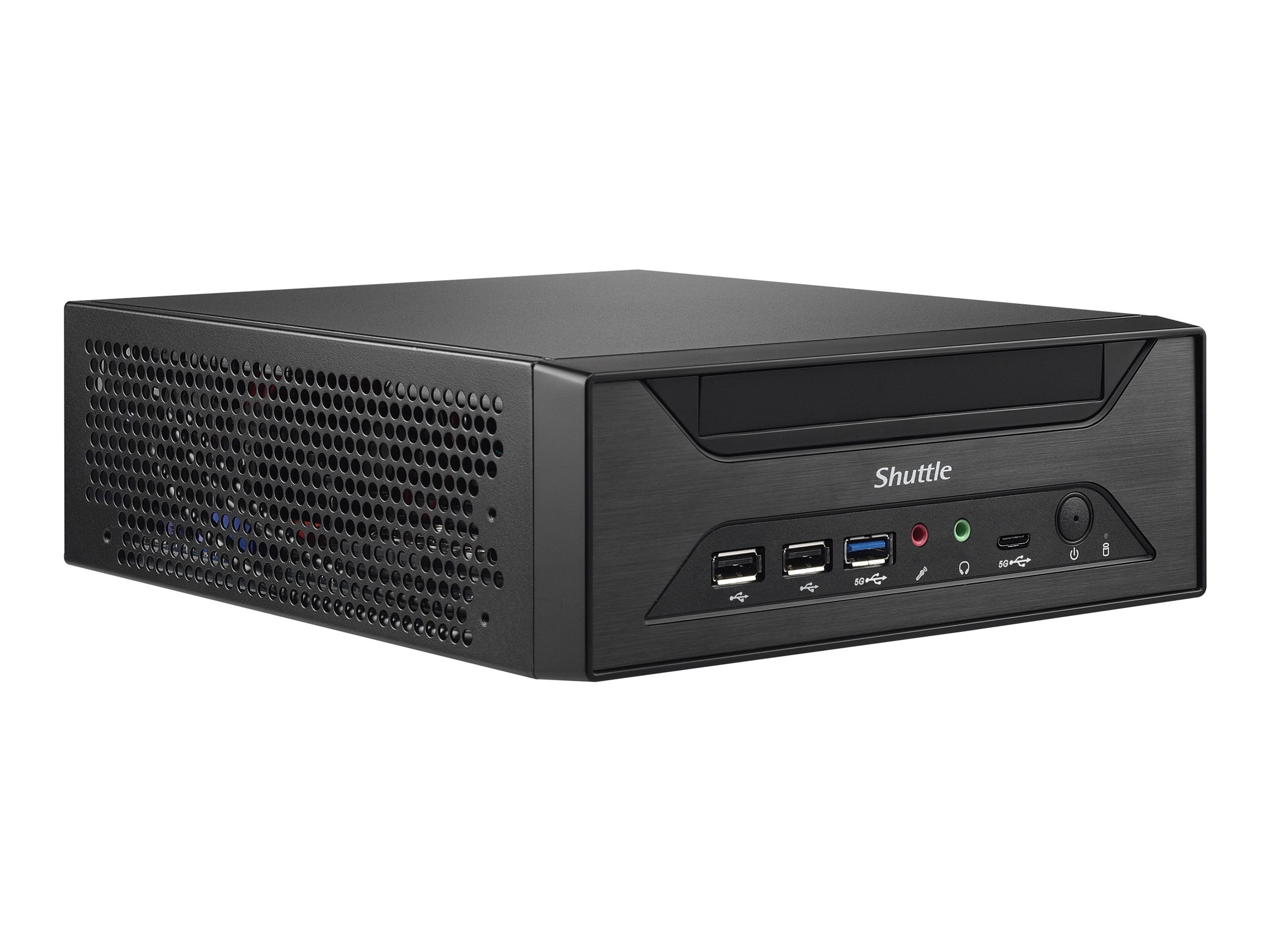 SHUTTLE Barebone XPC slim XH610 LGA1200 2xSODIMM DDR4 2xM.2 3xSATA 1xHDMI 1xDP 1xVGA Black