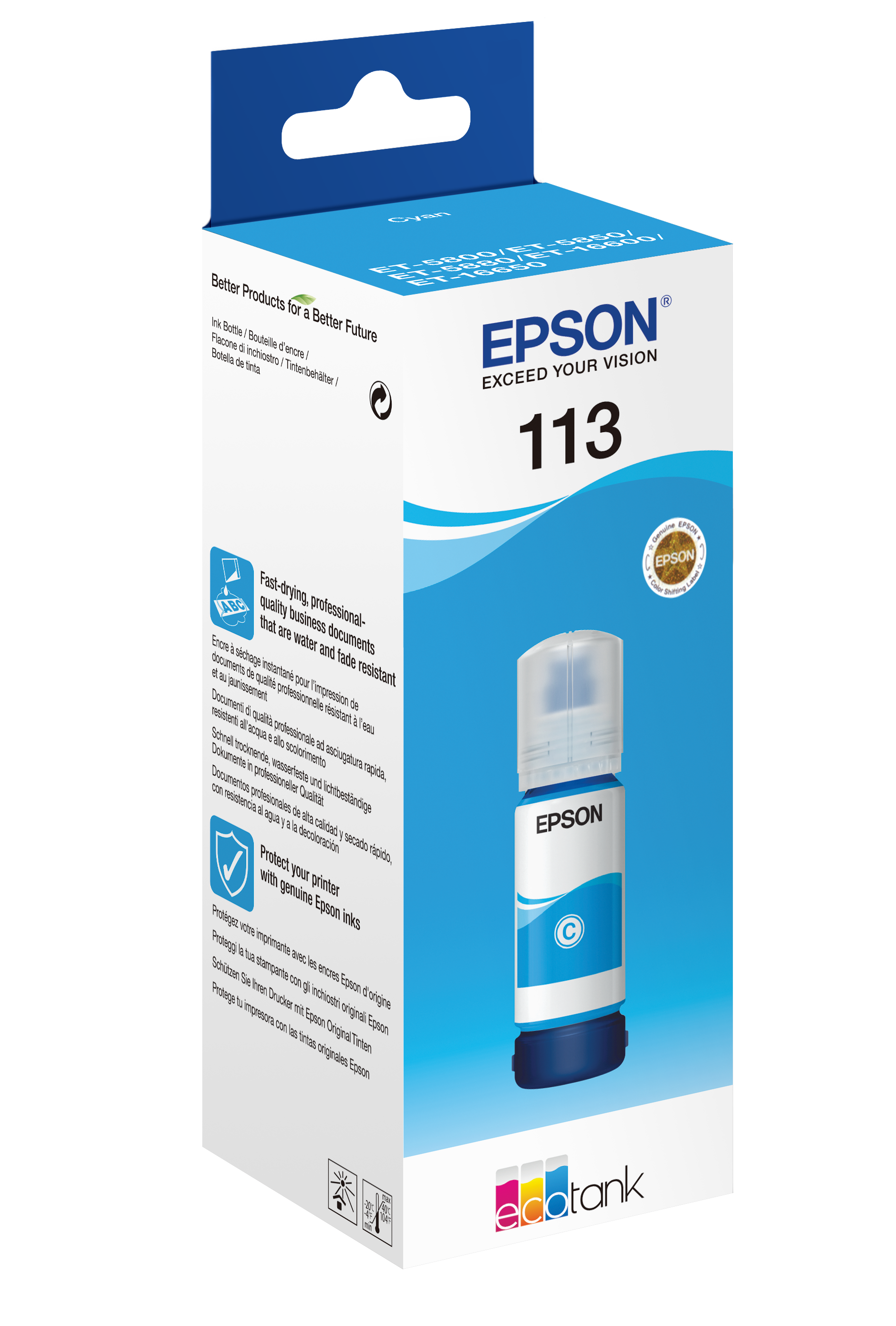 C13T06B240 EPSON ET113 EcoTank Tinte