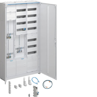 Hager Komplettschrank ZB533M28C 2ZP 1SG APZ H=1400mm 3feldig Hager Komplettschrank ZB533M28C 2ZP 1SG APZ H=1400mm 3feldig