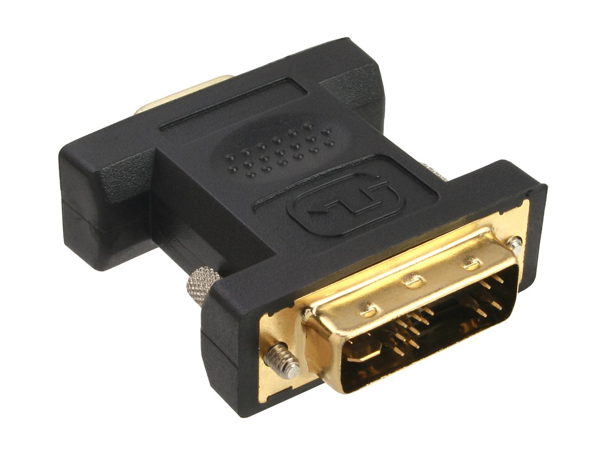 INLINE DVI-A Adapter Analog 12+5 Stecker auf VGA Buchse vergoldet