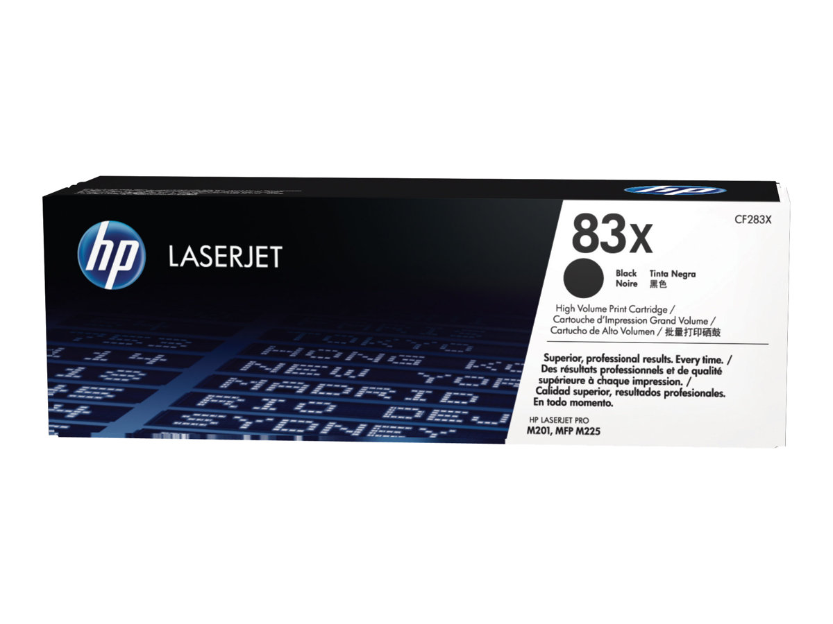 HP 83X (CF283X) schwarz Tonerkartusche HP 83X (CF283X) schwarz Tonerkartusche