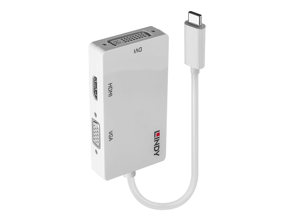 LINDY USB 3.1 Konverter auf 3 Displays LINDY USB 3.1 Konverter auf 3 Displays