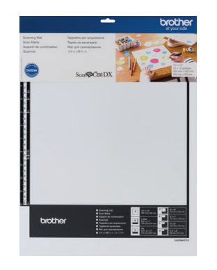 brother CAMATS12 Scanmatte für Schneideplotter Standardmatte 305 x 305 mm 12 x 12 Zoll für 1 mm dickes Material, 1 St