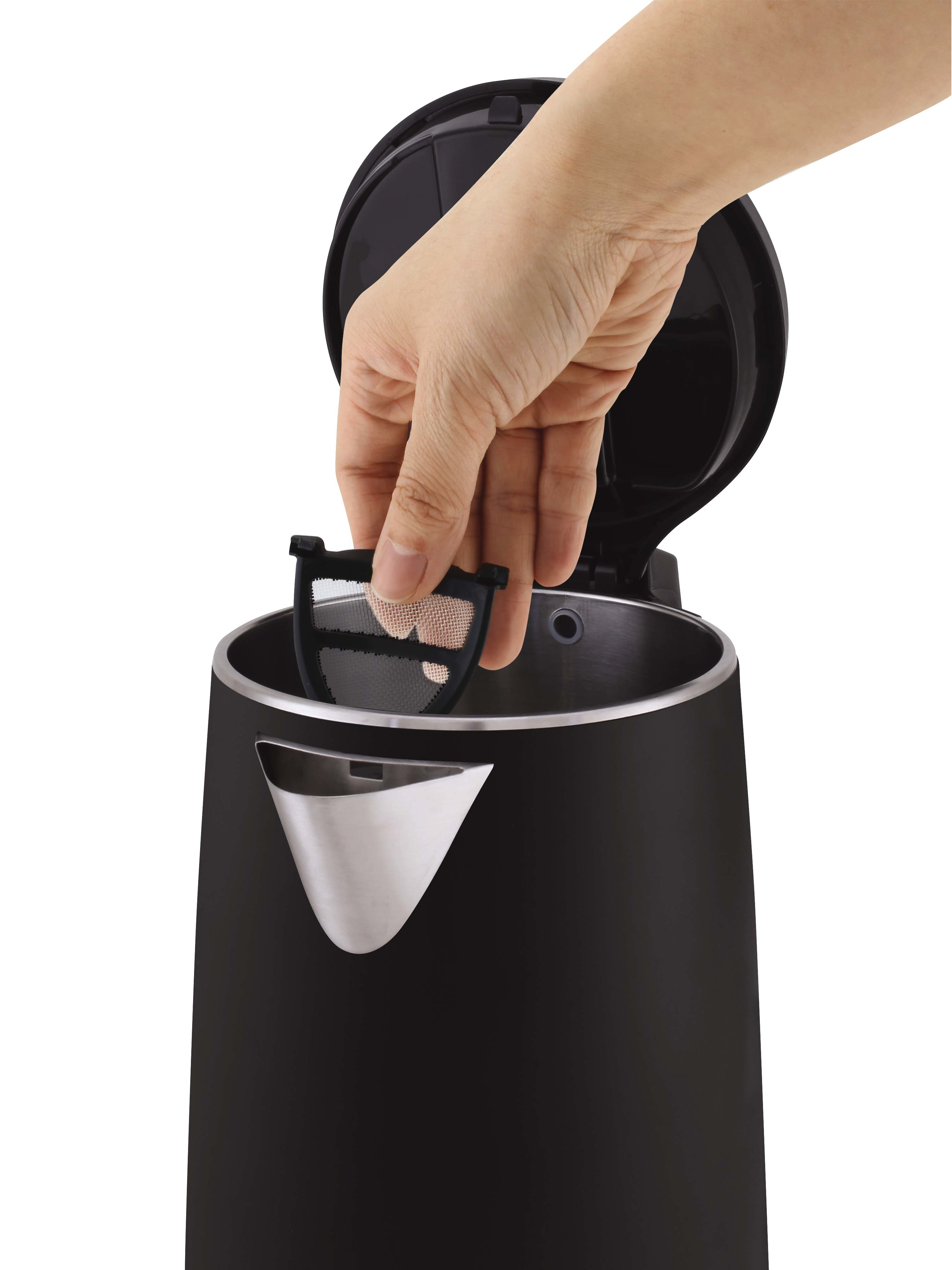 Tefal KO3718 Wasserkocher 1.5 Liter 2400 W Schwarz