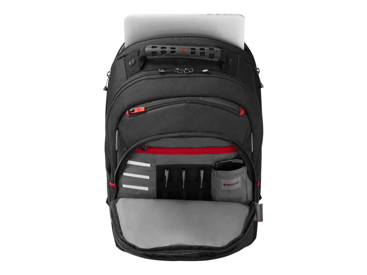 Wenger Legacy 16-Zoll-Laptop-Rucksack - schwarz