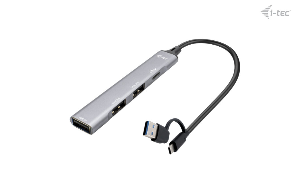ITEC USBAUSBC Metal HUB 1x USBC 31 3x USB 20