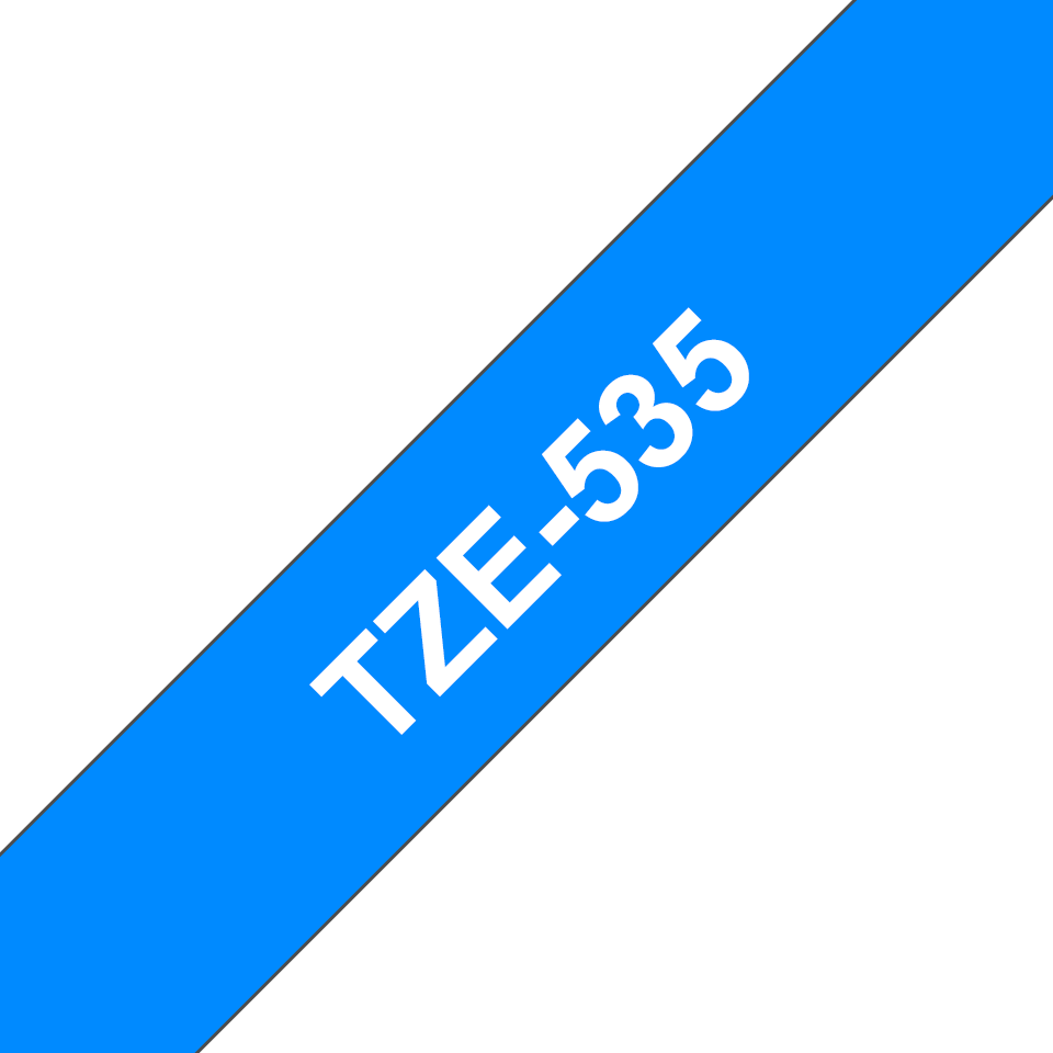 TZE535 BROTHER PT Schriftband 12mm blau