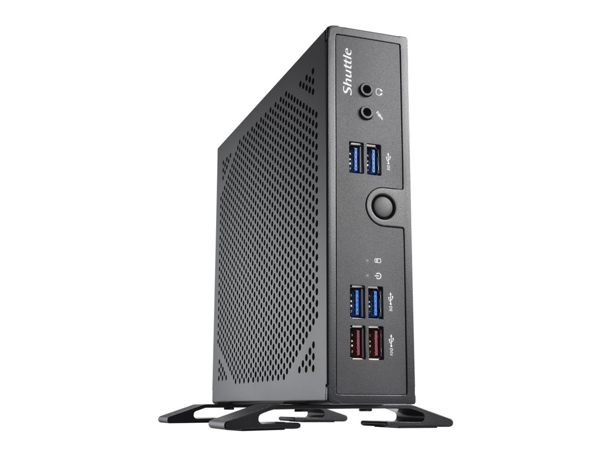 SHUTTLE Barebone XPC slim DS50U7 Intel Core i7-1355U 2xSODIMM DDR4 2xM.2 1xSATA 1xHDMI 1xDP 1xVGA Black