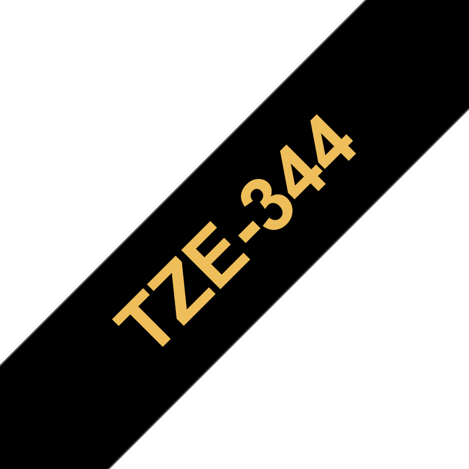TZE344 BROTHER PT Schriftband 18mm