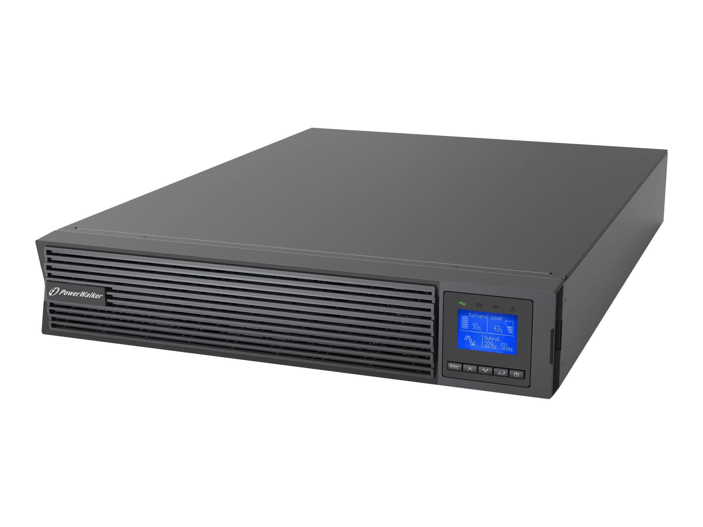 POWERWALKER VFI 2000 ICR IoT 2000VA/ 2000W Online USV Tower/Rack Doppelwandler SNMP Slot Cloud Monitoring App POWERWALKER VFI 2000 ICR IoT 2000VA/ 2000W Online USV Tower/Rack Doppelwandler SNMP Slot Cloud Monitoring App