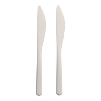 circulware RESBONSIBLES Mehrweg-Messer, Kunststoff weiss, 50 St. circulware RESBONSIBLES Mehrweg-Messer, Kunststoff weiss, 50 St.