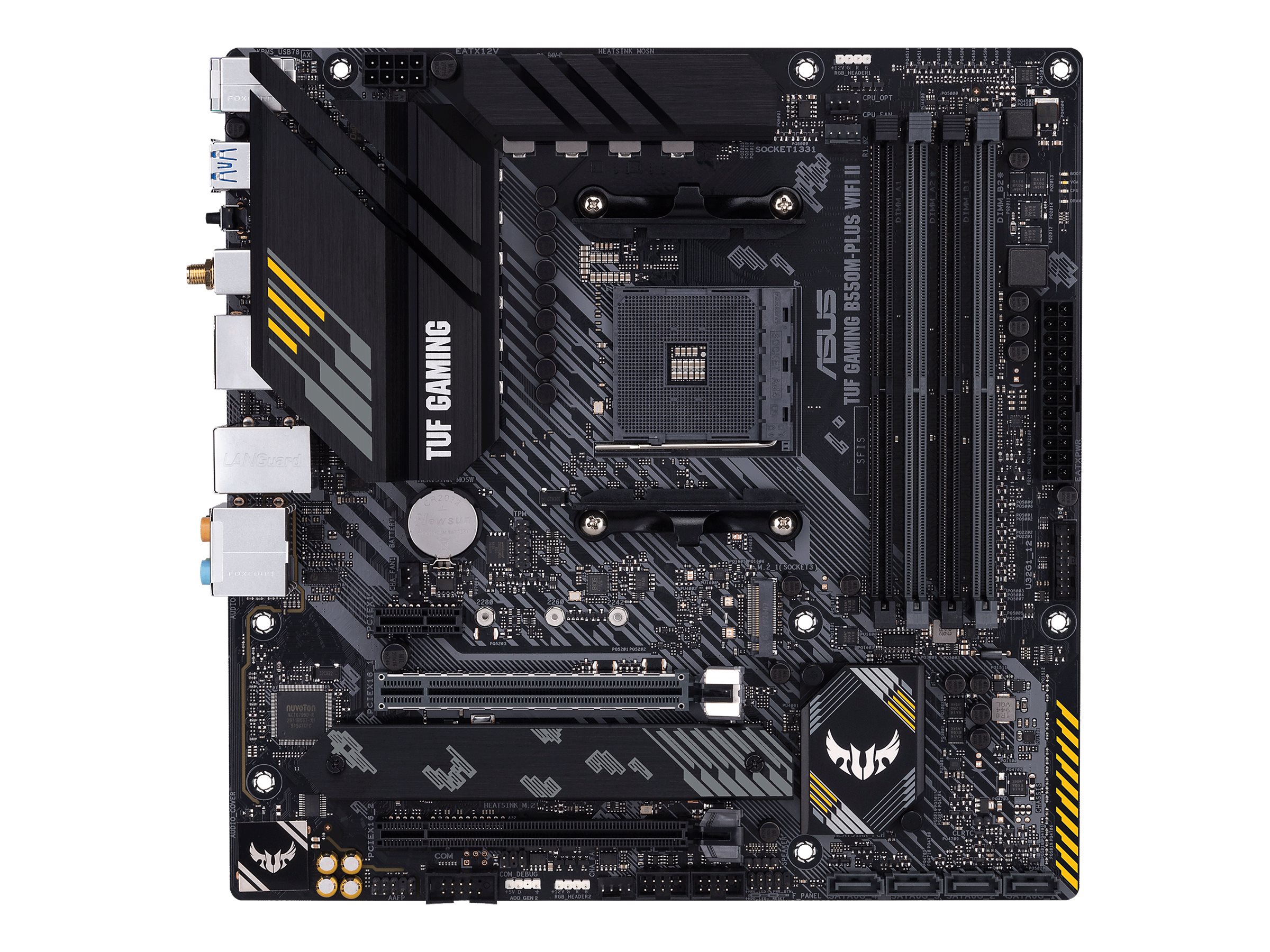 ASUS TUF GAMING B550M-PLUS WIFI II AM4 Socket 4x4DDR 1xHDMI 1xDP 2xM.2 ASUS TUF GAMING B550M-PLUS WIFI II AM4 Socket 4x4DDR 1xHDMI 1xDP 2xM.2