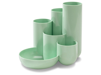 HAN Schreibtisch-Organizer CAMPUS pastellgrün Polystyrol 6 Fächer 13,1 x 15,4 x 13,7 cm HAN Schreibtisch-Organizer CAMPUS pastellgrün Polystyrol 6 Fächer 13,1 x 15,4 x 13,7 cm