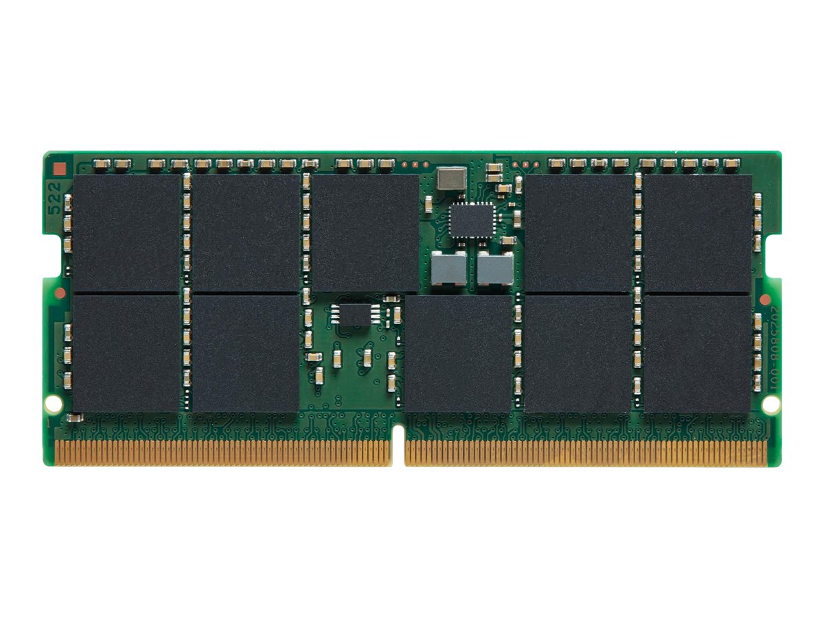 KINGSTON 32GB 5600MT/s DDR5 ECC CL46 SODIMM 2Rx8 Hynix A KINGSTON 32GB 5600MT/s DDR5 ECC CL46 SODIMM 2Rx8 Hynix A