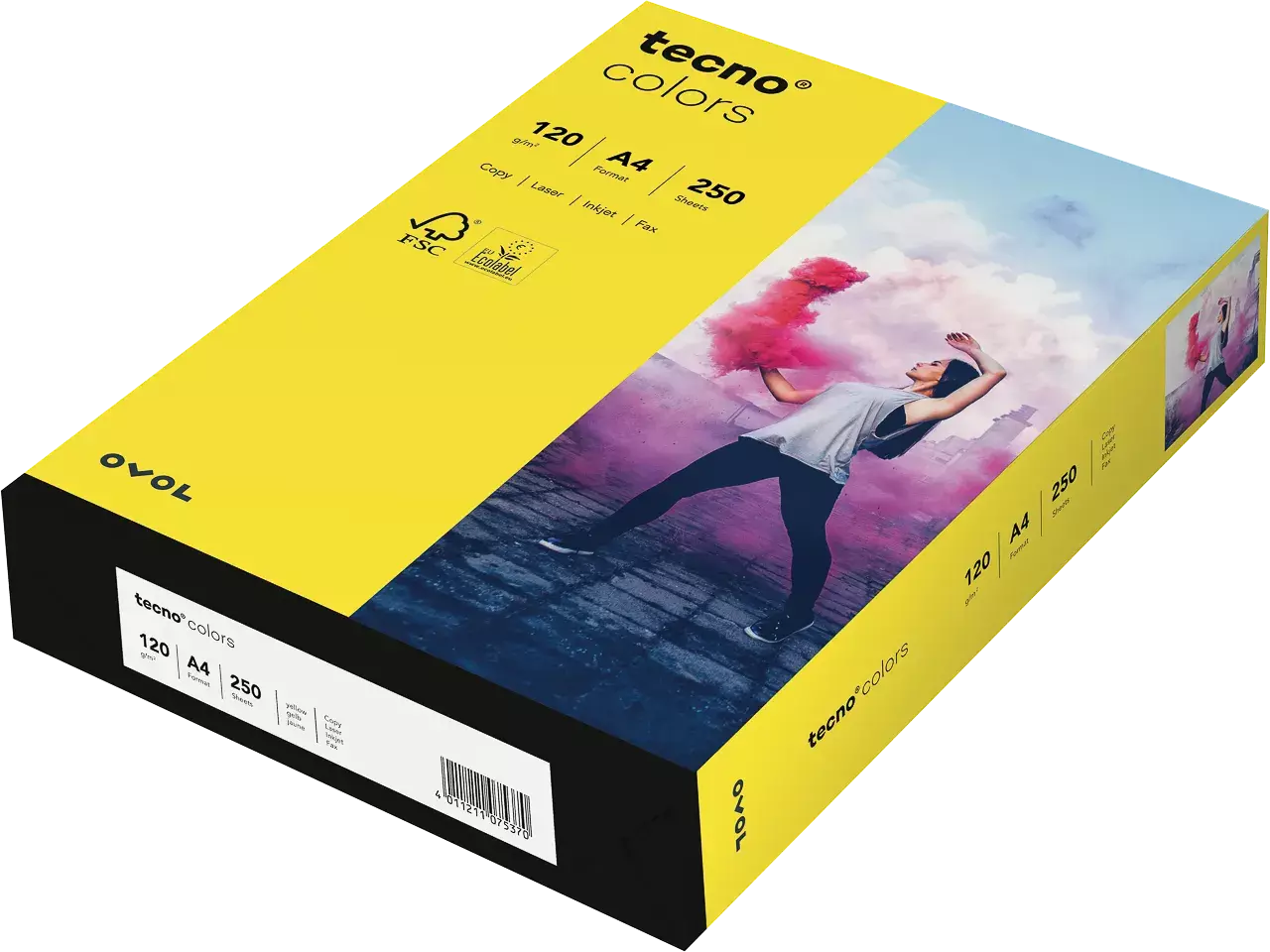 Papyrus Colors Gelb A4 120 g/m²
