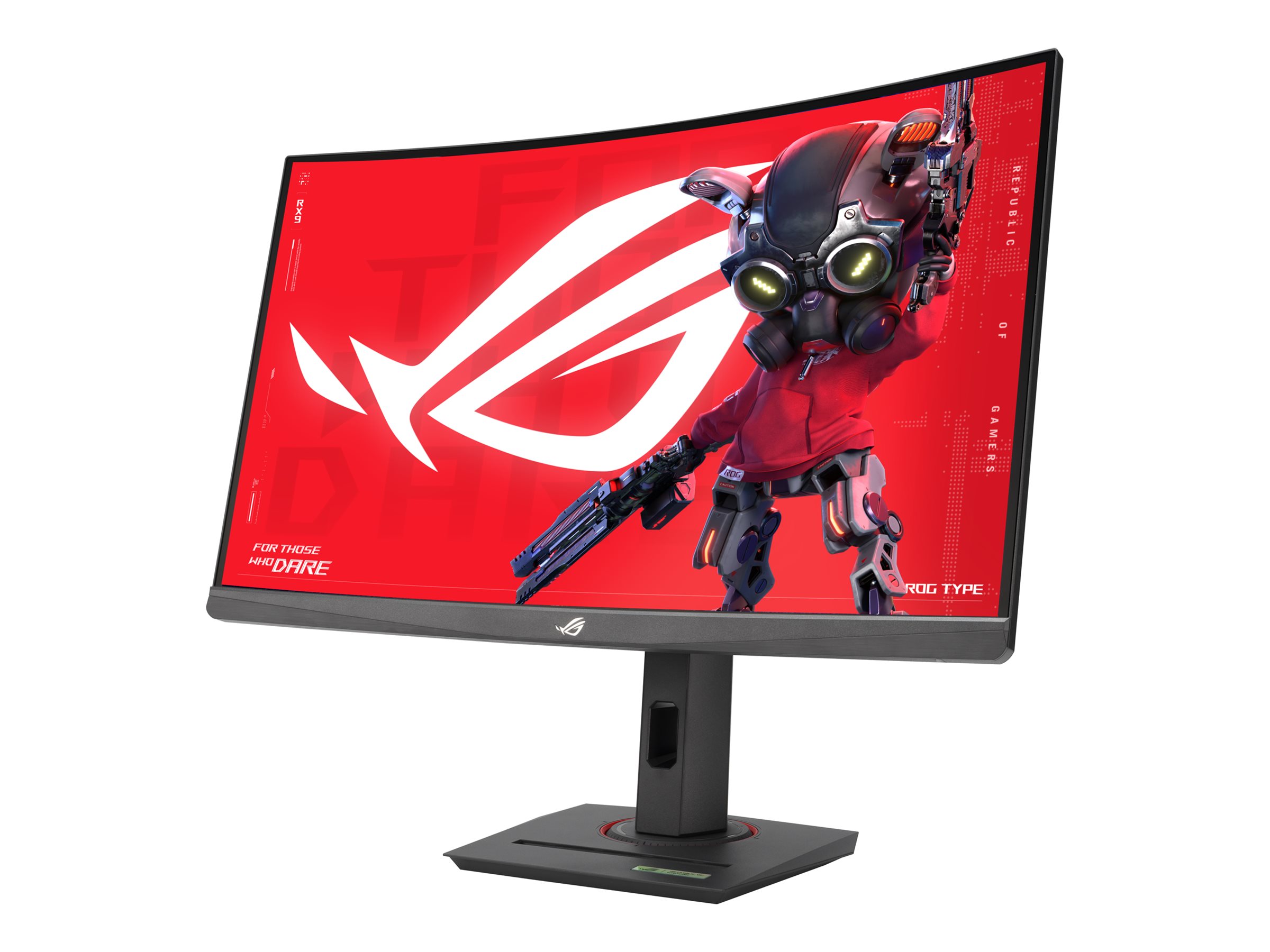 ASUS ROG Strix XG27WCS 68,58cm 27Zoll Fast VA WLED Curved 1500R QHD 16:9 180Hz 400cd/m2 1ms HDMI DP USB-C Black
