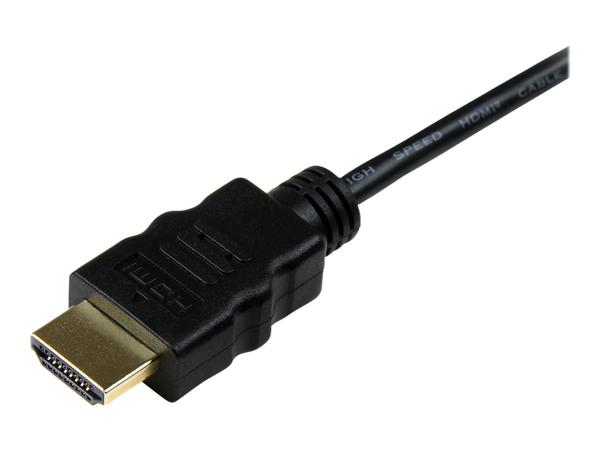 STARTECH.COM 1 m High Speed HDMI-Kabel mit Ethernet - HDMI auf HDMI Micro - Stecker/Stecker