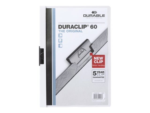 5 DURABLE Klemmhefter weiss 5 DURABLE Klemmhefter weiss