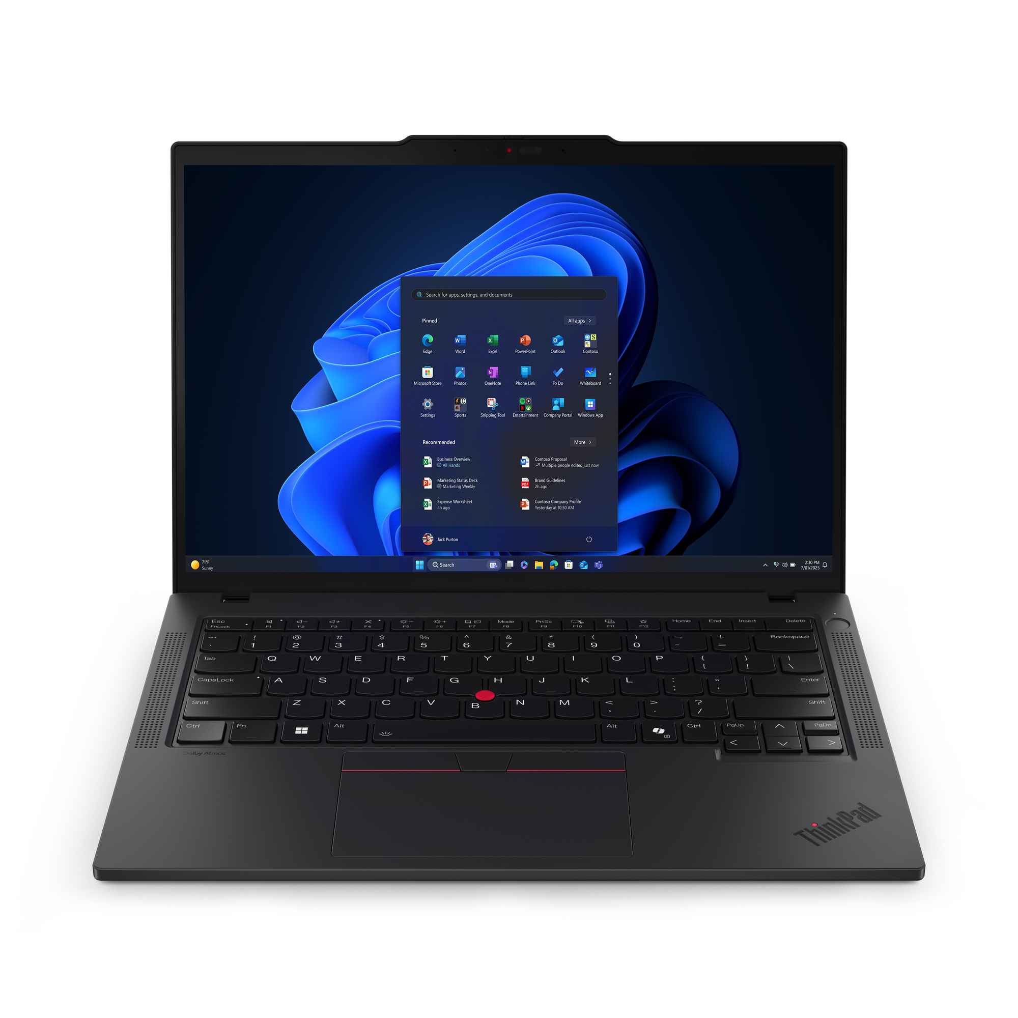 LENOVO ThinkPad T14 G6 Intel Core Ultra 5 225U 35,56cm 14Zoll WUXGA IPS LP 16GB 512GB SSD UMA 4G AI PC W11P Black