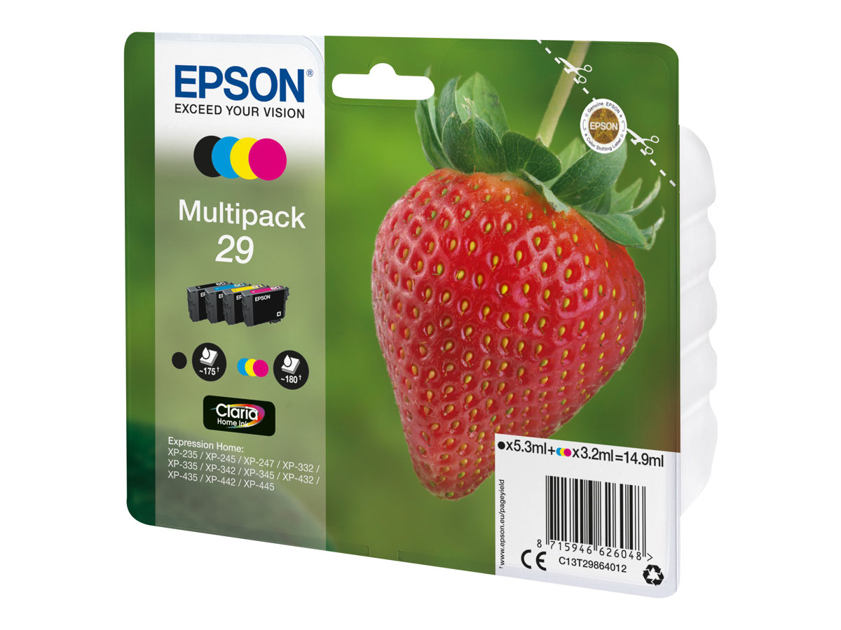 C13T29864012 EPSON XP Tinte (4) cmyk ST