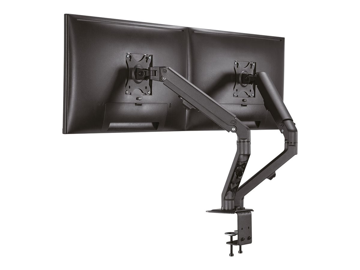 NEOMOUNTS Dual-DeskMount Tischlagerung bis 2x 27Zoll TFT 58,6cm max 2x7kg Durchführung/Klemme Gasfeder Volle Bewegung VES NEOMOUNTS Dual-DeskMount Tischlagerung bis 2x 27Zoll TFT 58,6cm max 2x7kg Durchführung/Klemme Gasfeder Volle Bewegung VES