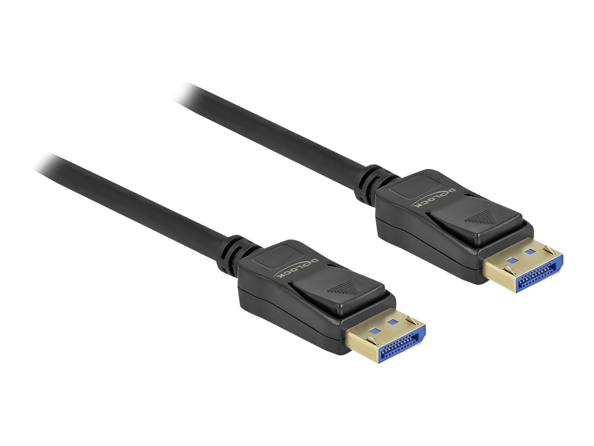 Delock DisplayPort Kabel 10K 60 Hz 54 Gbps Kunststoffgehaeuse 1 m Delock DisplayPort Kabel 10K 60 Hz 54 Gbps Kunststoffgehaeuse 1 m