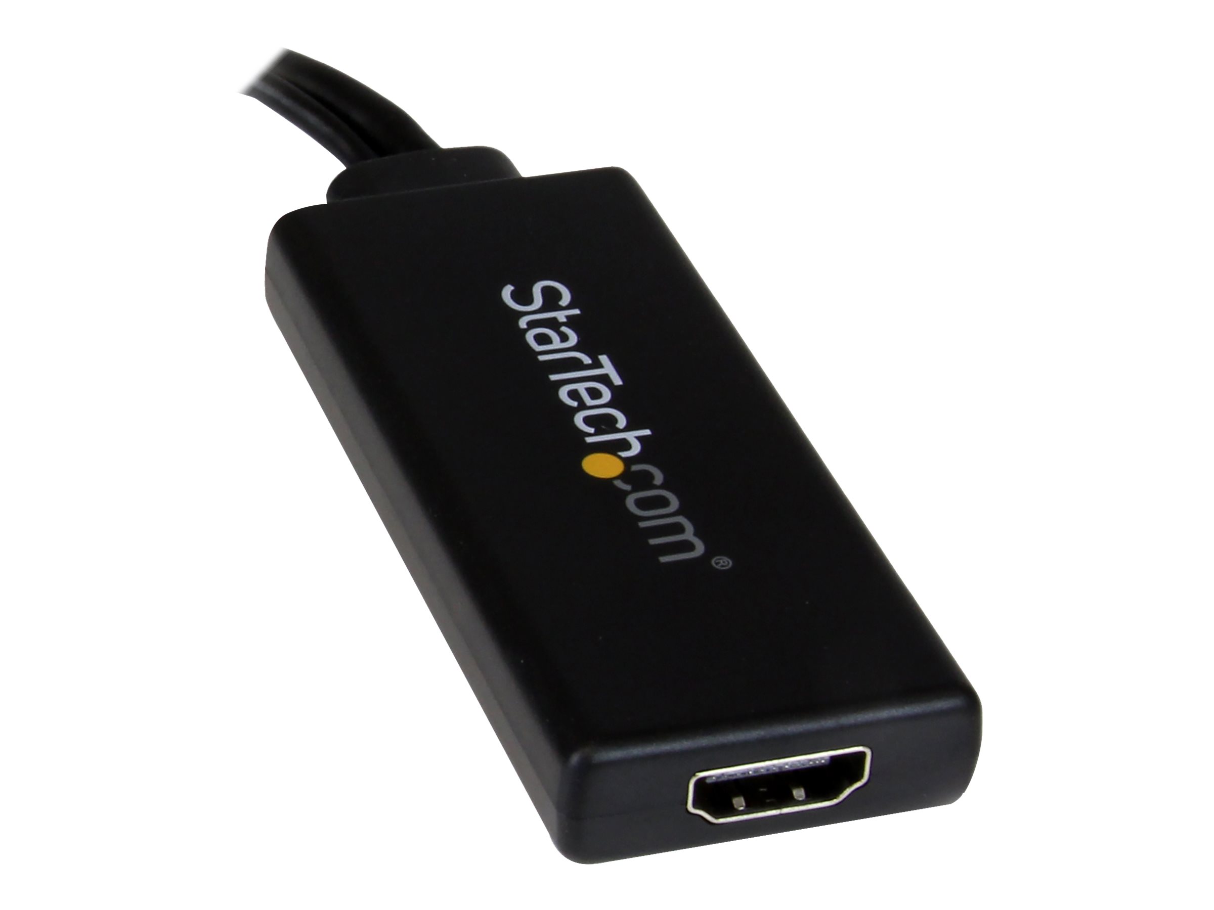 StarTech.com VGA-auf-HDMI-Adapter mit USB-Audio & -Stromversorgung - Mobiler VGA-auf-HDMI-Konverter - 1080p - Videoschnittstellen-Converter - HDMI/VGA/Audio/USB - 26 cm