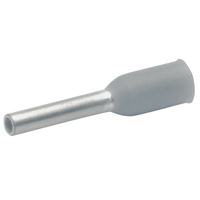 Klauke Aderendhuelse n. DIN 0,14qmm 6mm grau VZ isoliert Klauke Aderendhuelse n. DIN 0,14qmm 6mm grau VZ isoliert