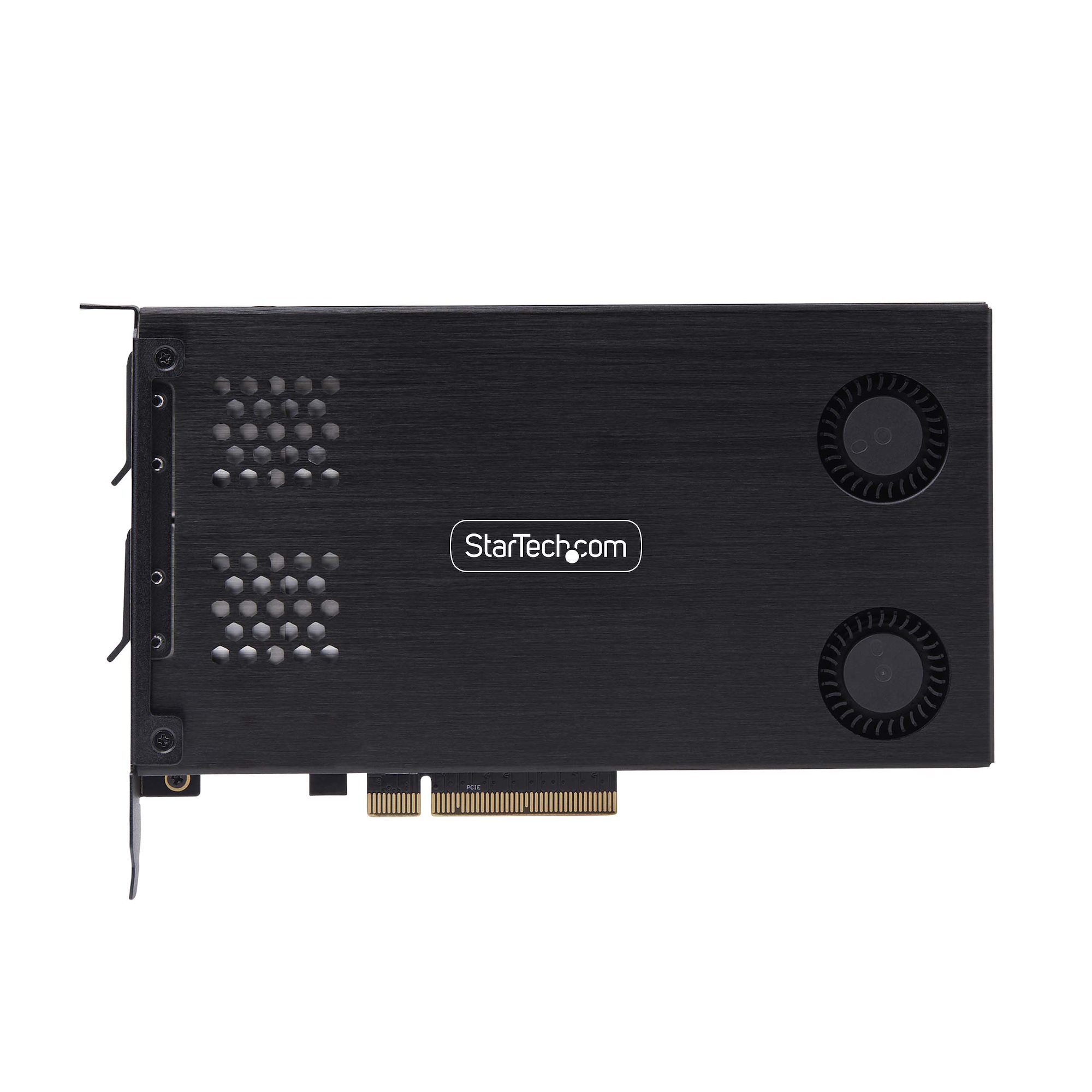 HDD Acc StarTech Dual M.2 NVMe SSD to PCIe x8