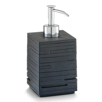 Zeller Seifenspender Schiefer 18316 schwarz Polyresin 440,0 ml