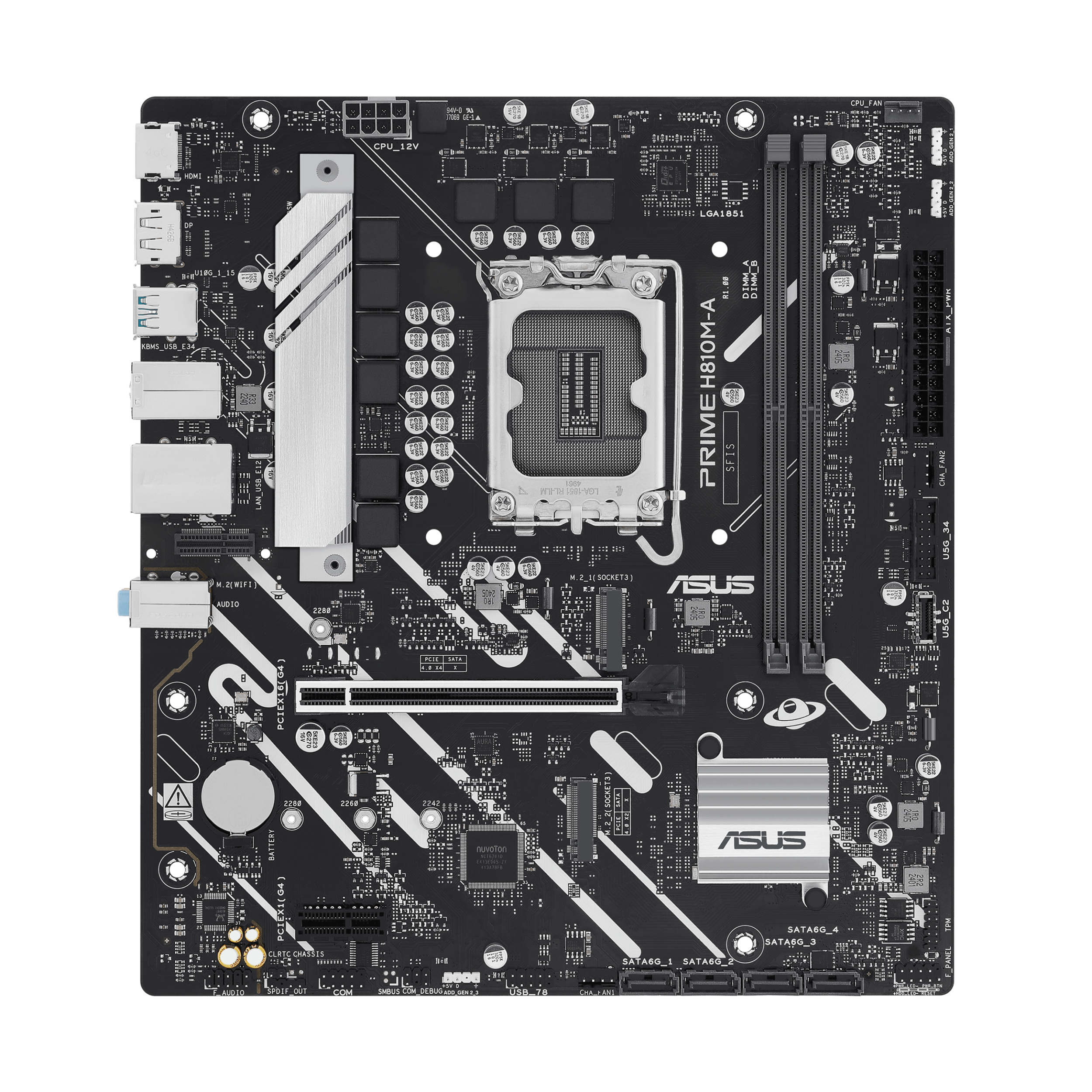 ASUS H810MACSM LGA1851 microATX