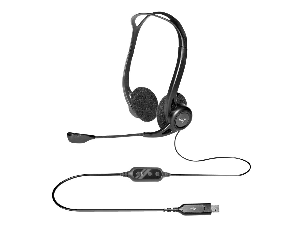 LOGITECH 960 STEREO USB-A HEADSET