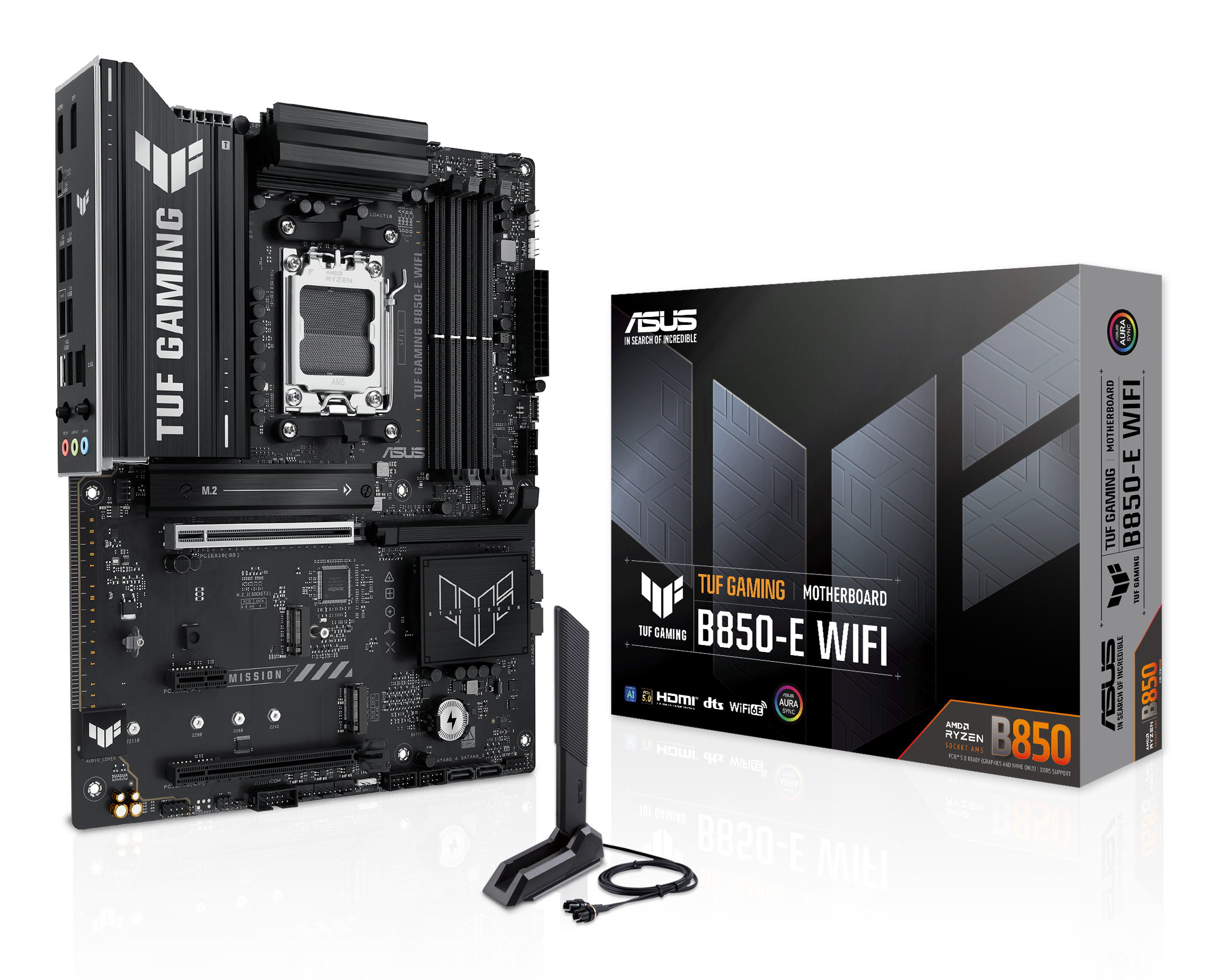 ASUS TUF B850-E WIFI ATX Wi‑F i 6E 2,5 Gigabit LAN