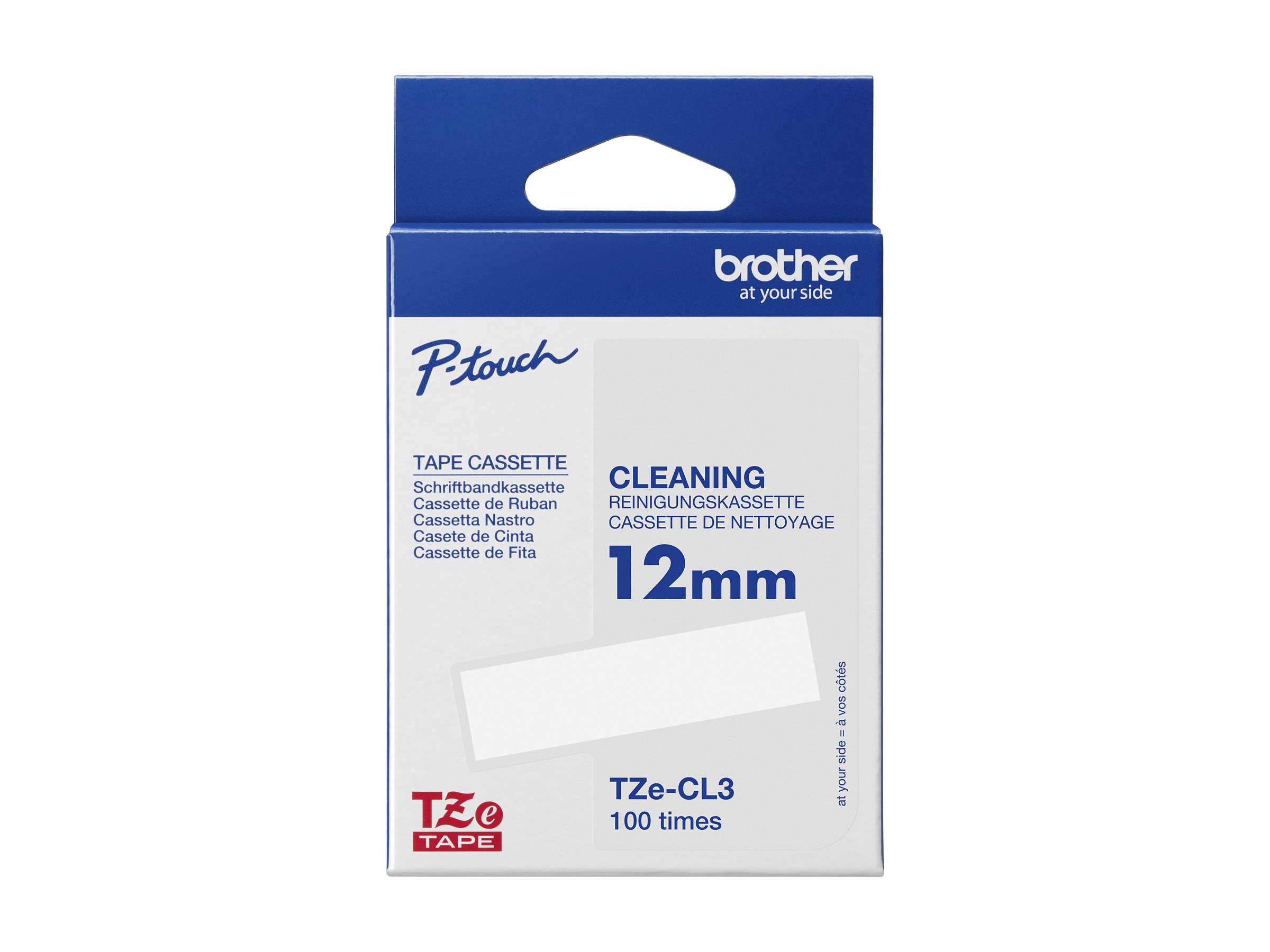 brother Reinigungskassette TZeCL3 TZECL3, 12 mm, 1 St