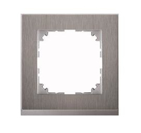Merten Rahmen M-Pure MEG40103646 1f. Edelstahl/aluminium Merten Rahmen M-Pure MEG40103646 1f. Edelstahl/aluminium